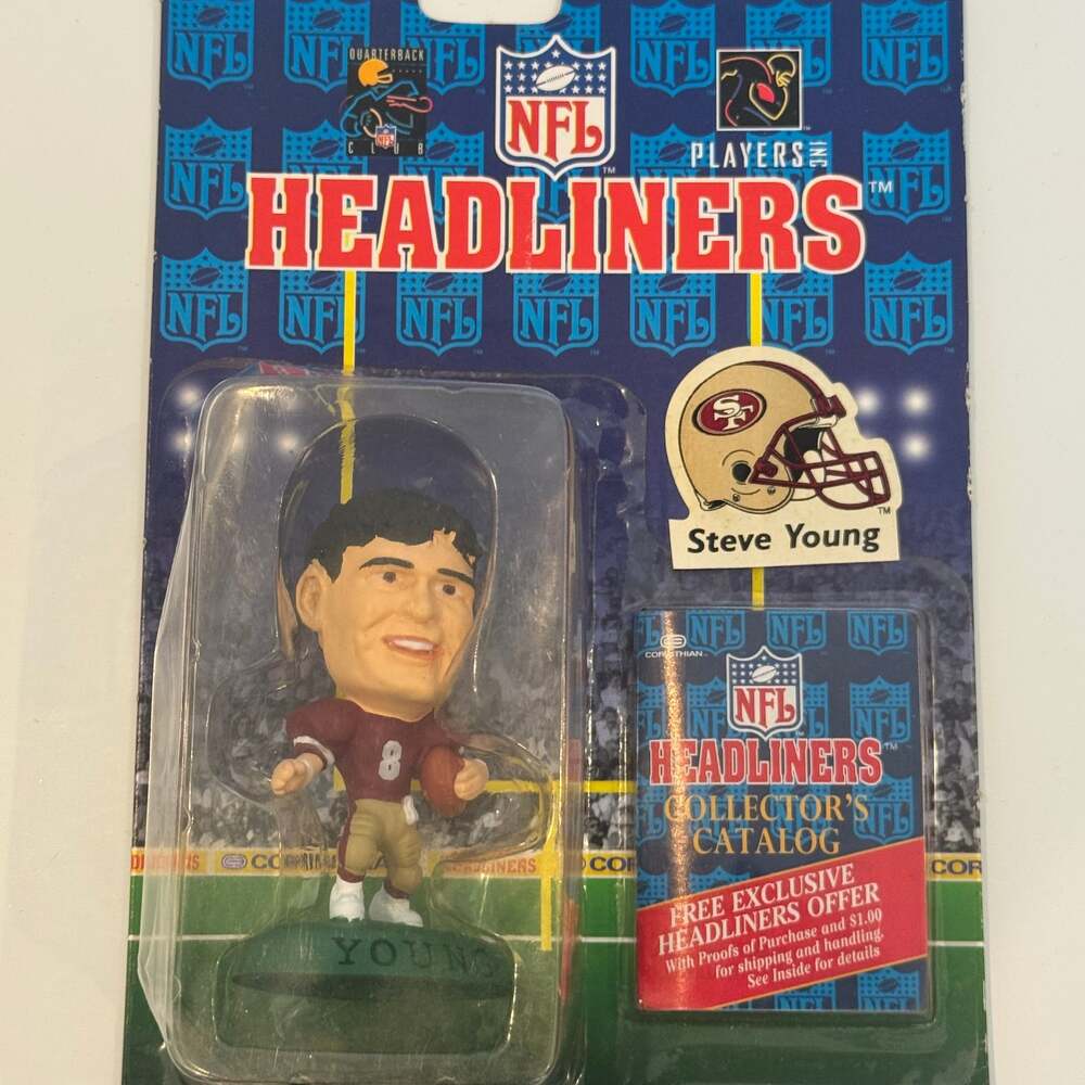 1996 NFL Headliners Steve Young San Francisco 49ers Figure